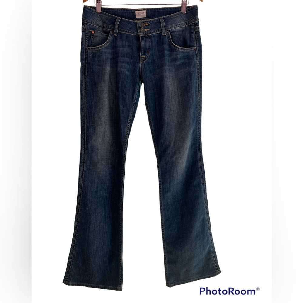 Hudson RN# 107906 CA# 00635 Jeans Size 29 Dark Wash Boot Cut Denim Vintage
